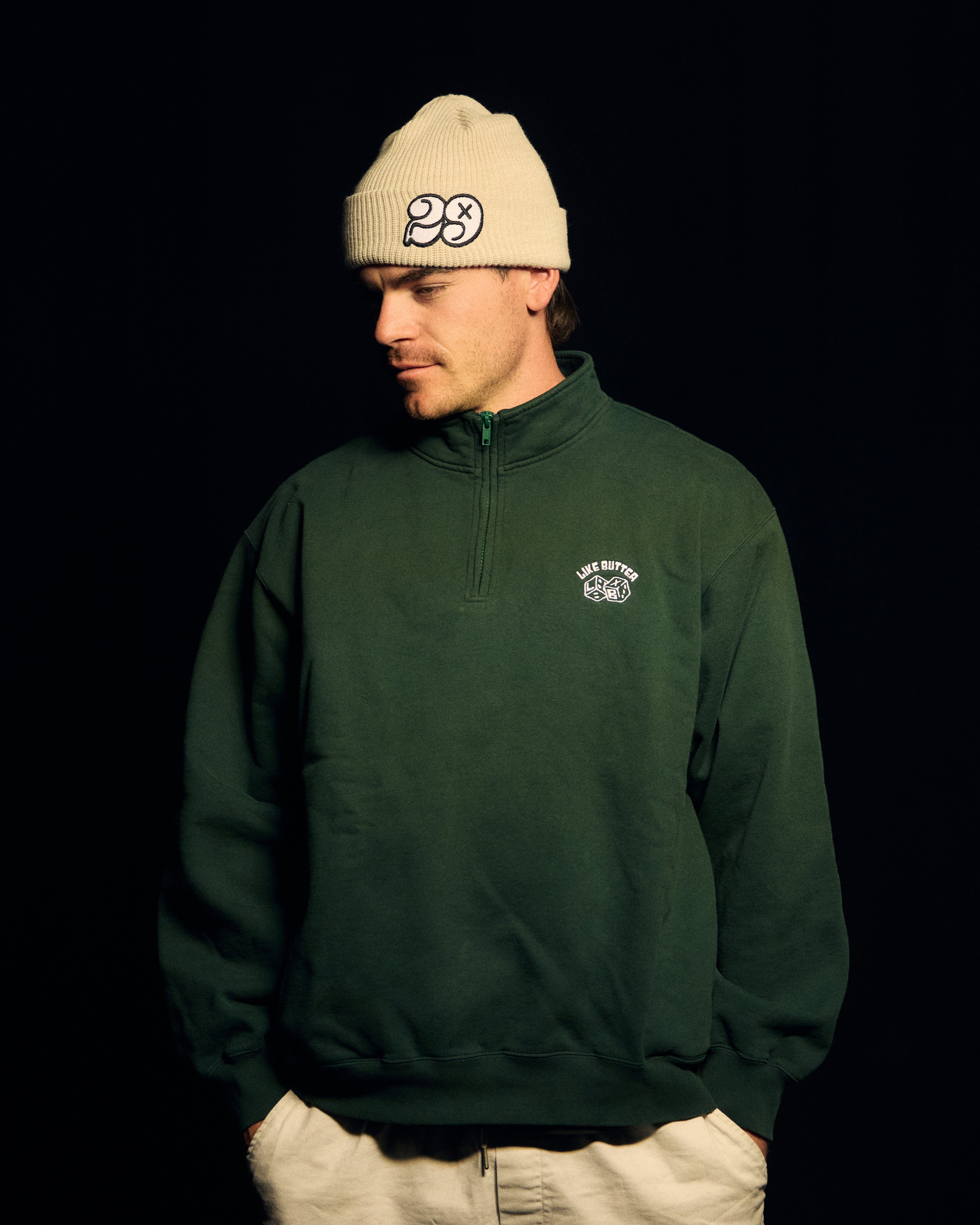 BEANIE LB29 BEIGE