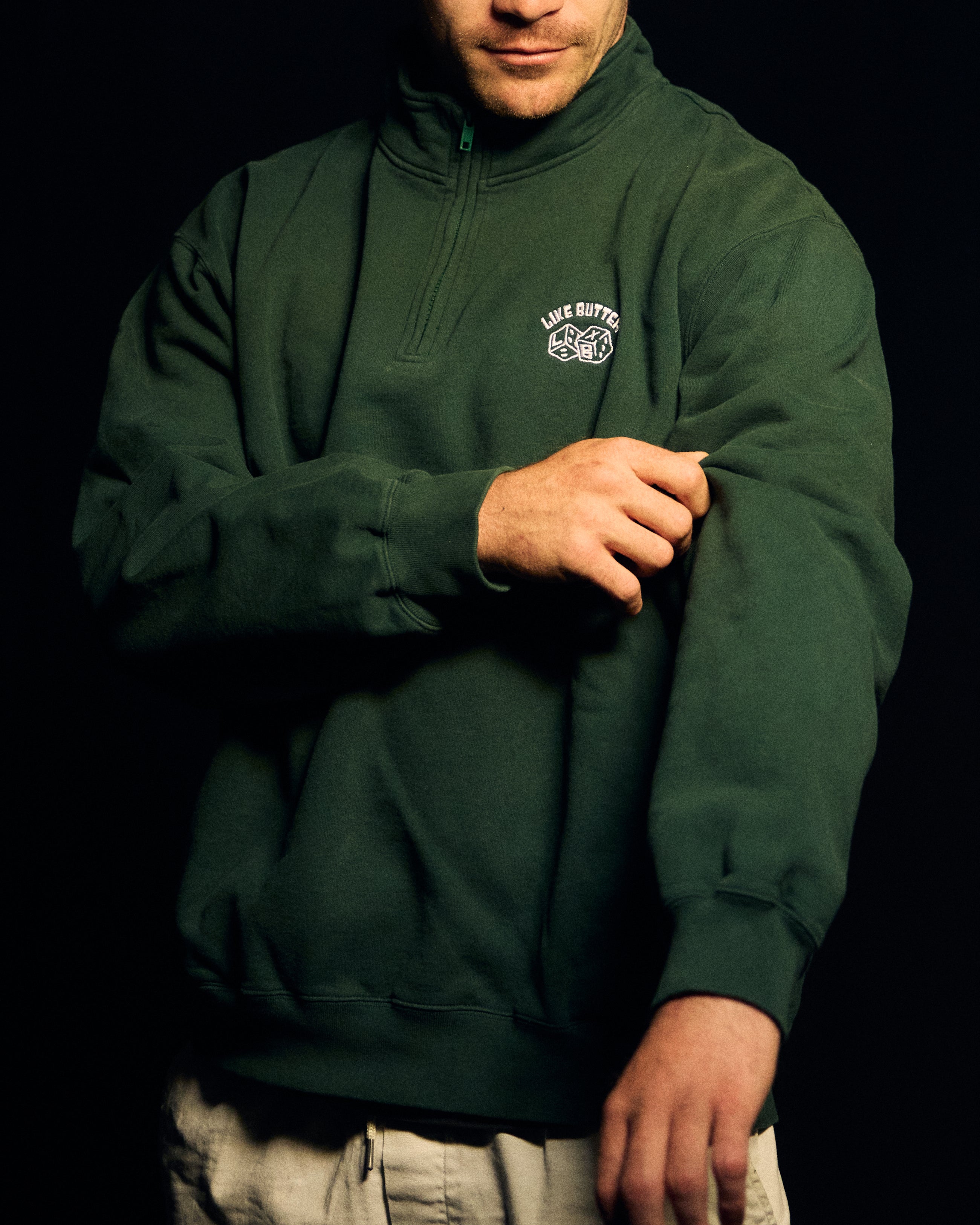 Half Zip Like Butter
