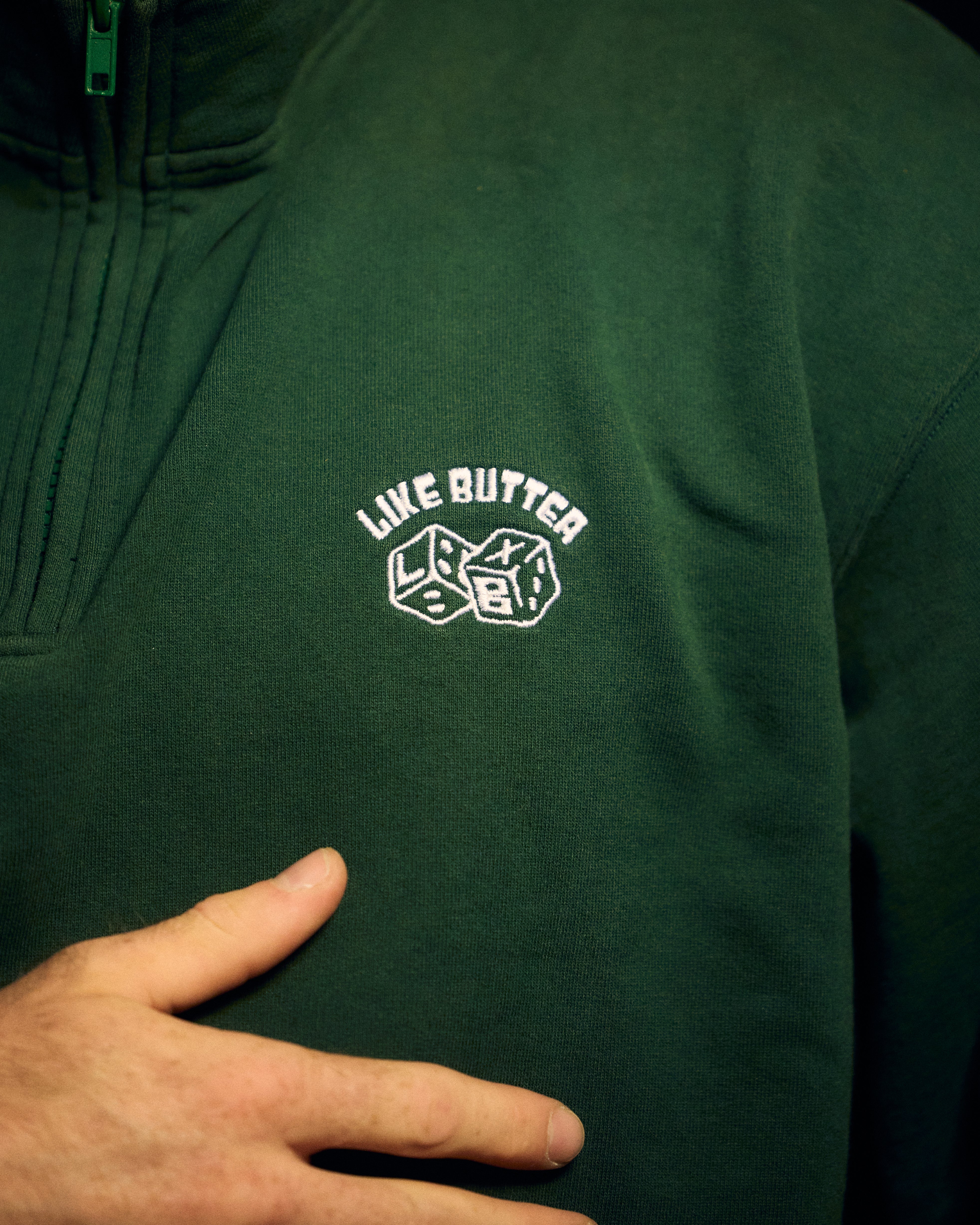 Half Zip Like Butter